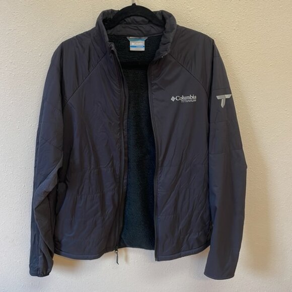 COLUMBIA SPORTSWEAR Men’s Titanium Full Zip Jacket - Picture 8 of 8